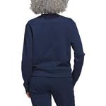 Свитшот женский синий Adidas - фото 3