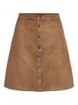 VILA Юбка 'VIMoody' в коричневом цвете - фото