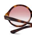 Chloé Eyewear солнцезащитные очки Salomé, коричневый - фото 3