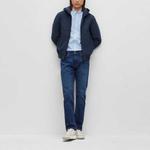 Футболка мужская HUGO BOSS, синяя - фото 4