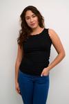Топ Cream Ribba, черный - фото 2