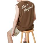 Майка мужская Gap, коричневый - фото 3