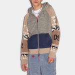 DSQUARED 2 Свитшот с интарсией на молнии, Multicolor - фото 5