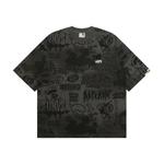 Футболка с принтом от A Bathing APE Aape, фиолетовый - фото 3