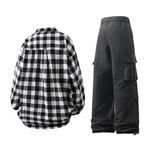 Футболка унисекс BRUMAIRE, красная клетка - фото 10