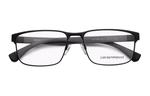 EMPORIO ARMANI Прямоугольные очки Rectangular Frame, Black - фото 5