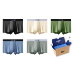 Мужские трусы 5 пар подарочный набор Lee, белый - фото