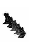 Носки Danish Endurance 5-PACK, Black/Grey Dots/Grey Stripes/Black - фото 2