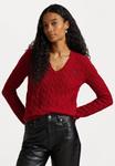 Джемпер Polo Ralph Lauren KIMBERLY LONG SLEEVE PULLOVER, Fireside Red/Red - фото