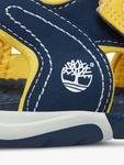 Детские сандалии Adventure Seeker Riptape Timberland, Navy/Yellow - фото 7