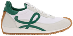 Кроссовки Loewe Flow Runner 2.0 'White Dark Green', белый - фото