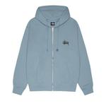 Худи Stussy Basic Zip Hoodie, Slate - фото