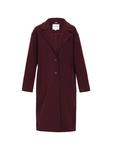 Пальто myMo, бордовый - фото