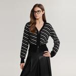 ELLE Свитер Women's Black White - фото 4