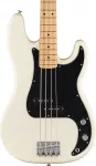 Бас-гитара Fender Standard Precision, Клен - Олимпийский белый - фото