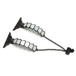 Браслет-браслет IBOANN совместим с Apple 49 мм, металлический корпус, розовое золото белый - фото