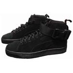 Кроссовки Puma Suede Skateboarding Shoes Unisex High-top Black, черный - фото 3