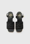 Босоножки на танкетке Platform sandals Love Moschino, черный - фото 4