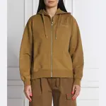 Толстовка свободного кроя Trussardi, хаки - фото