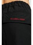 44 LABEL GROUP прямые брюки с завязками ID, черный - фото 4