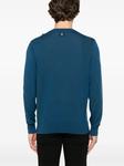 Stefano Ricci свитер тонкой вязки, синий - фото 4