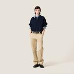 Куртка из шерсти и кашемира Miu Miu, синий - фото 2