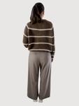 Свитер WEARABLE STORIES Nayla, серо-коричневый - фото 3