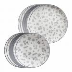 Ritzenhoff Breker Сервиз Sendai Mix, серый, 12 предметов - фото