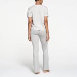 Футболка SKIMS Relaxed Tees, цвет Light Heather Grey - фото 4