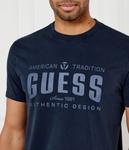 Футболка мужская Guess Jeans с короткими рукавами, синий - фото 4