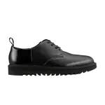 Кроссовки Derby 'Black Smooth Leather', черный - фото