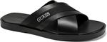 Сандалии GUESS mens Banlin, Black 001 - фото