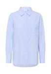 Блуза Saint Tropez Button-down blouse, Chambray Blue/Blue - фото 5