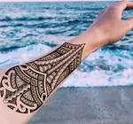 Набор из 7 водостойких временных татуировок INF - фото 3