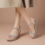 Сандалии женские Boerdiqi, кремовый - фото 5