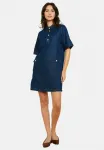 Короткое джинсовое платье Lolaliza, Dark Blue - фото 2