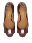 Туфли Vara Bow 70 Ferragamo, фиолетовый - фото 4