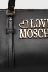 Кожаная сумка Love Moschino, черный - фото 3