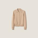 Кашемировый кардиган Miu Miu, белый - фото