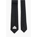 Галстук шелковый облегающий CELINE, черный - фото 3