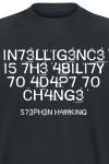 Футболка Sprüche Intelligence Is The Ability To Adapt To Change, черный - фото 3
