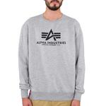 Толстовка Alpha Industries Basic, серый - фото