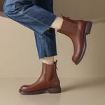 Ботинки Челси женские Zhr, черный - фото 10