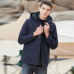 Куртка-ветровка мужская Jeep, елово-желтая - фото 4