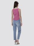 Вязаный топ Influencer, розовый - фото 4