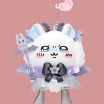 Плюшевый кулон Momonga Magic Girlish Second Edition Chiikawa - фото 4