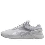 Кроссовки nano x3 'pure grey silver metallic' Reebok, серый - фото