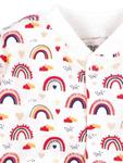 Комбинезон/боди NINI Regenbogen, белый - фото 2