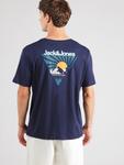 Футболка JACK & JONES JACK & JONES JJMINE, Navy/Black/White - фото 2