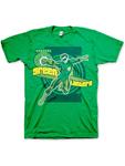 Футболка зеленого цвета DC Comics - фото